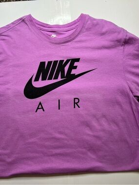 Nike Purple The Nike Tee with black Logo